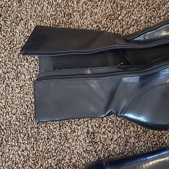 Black Heel Dress Boots 9 - Picture 8 of 11